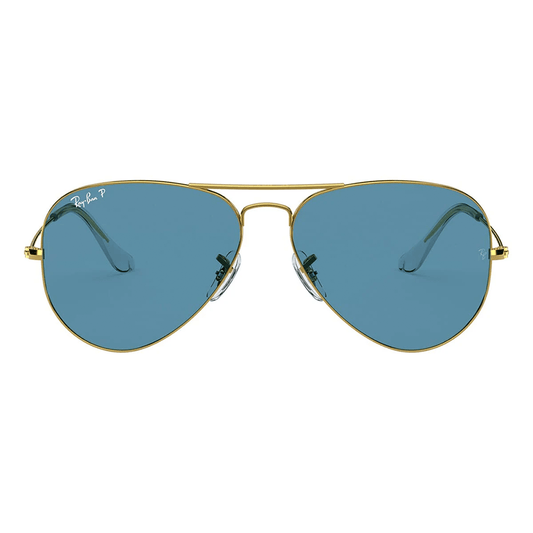 Ray-Ban Aviator RB3025 9196S2 58 Polarised Sunglasses Aviator