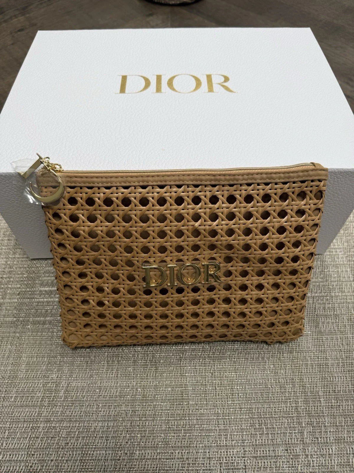 Dior Raffia Solar Pouch Limited Edition